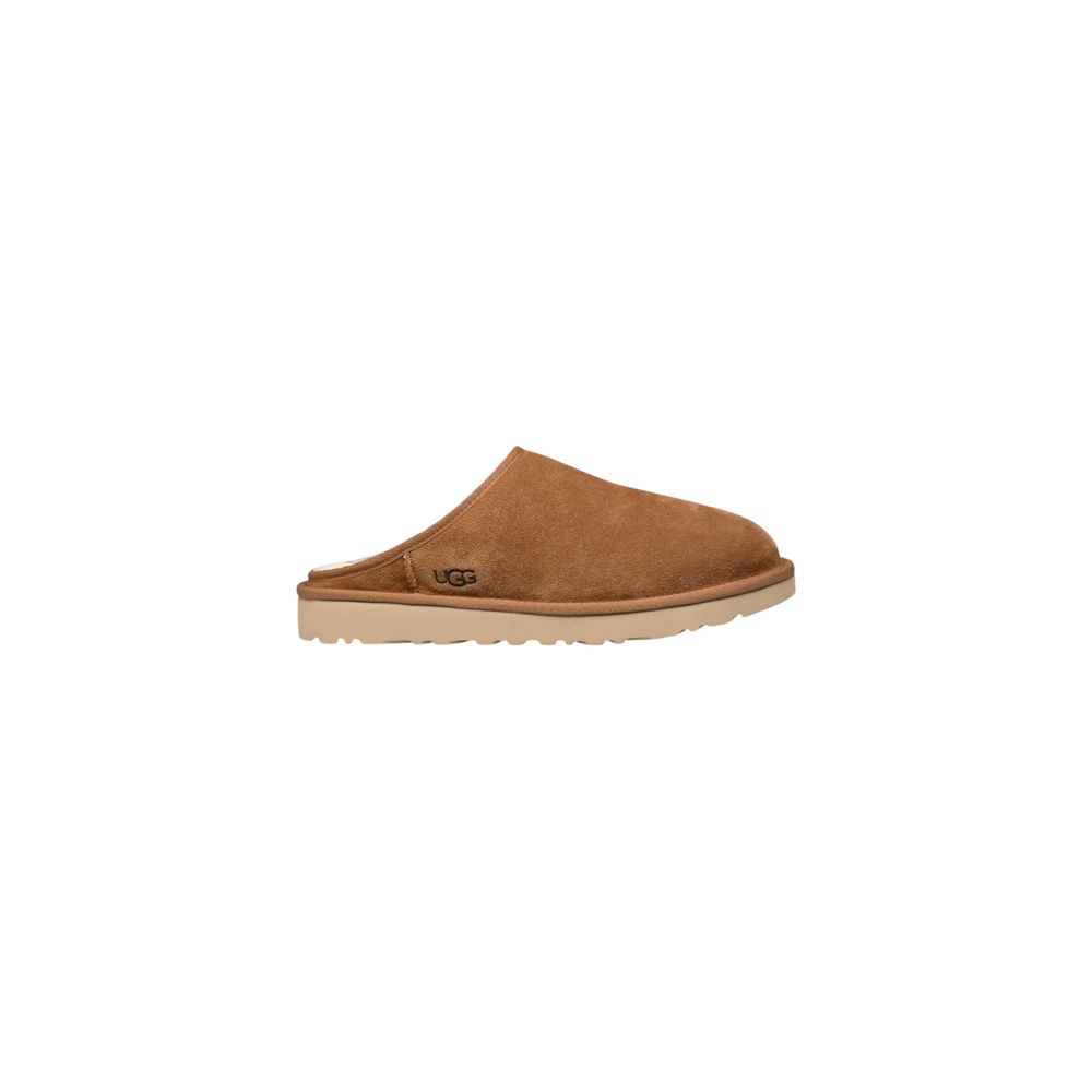 UGG Beige Clogs aus Wildleder