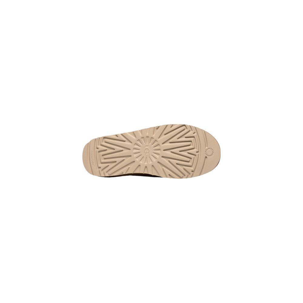 UGG Beige Clogs aus Wildleder