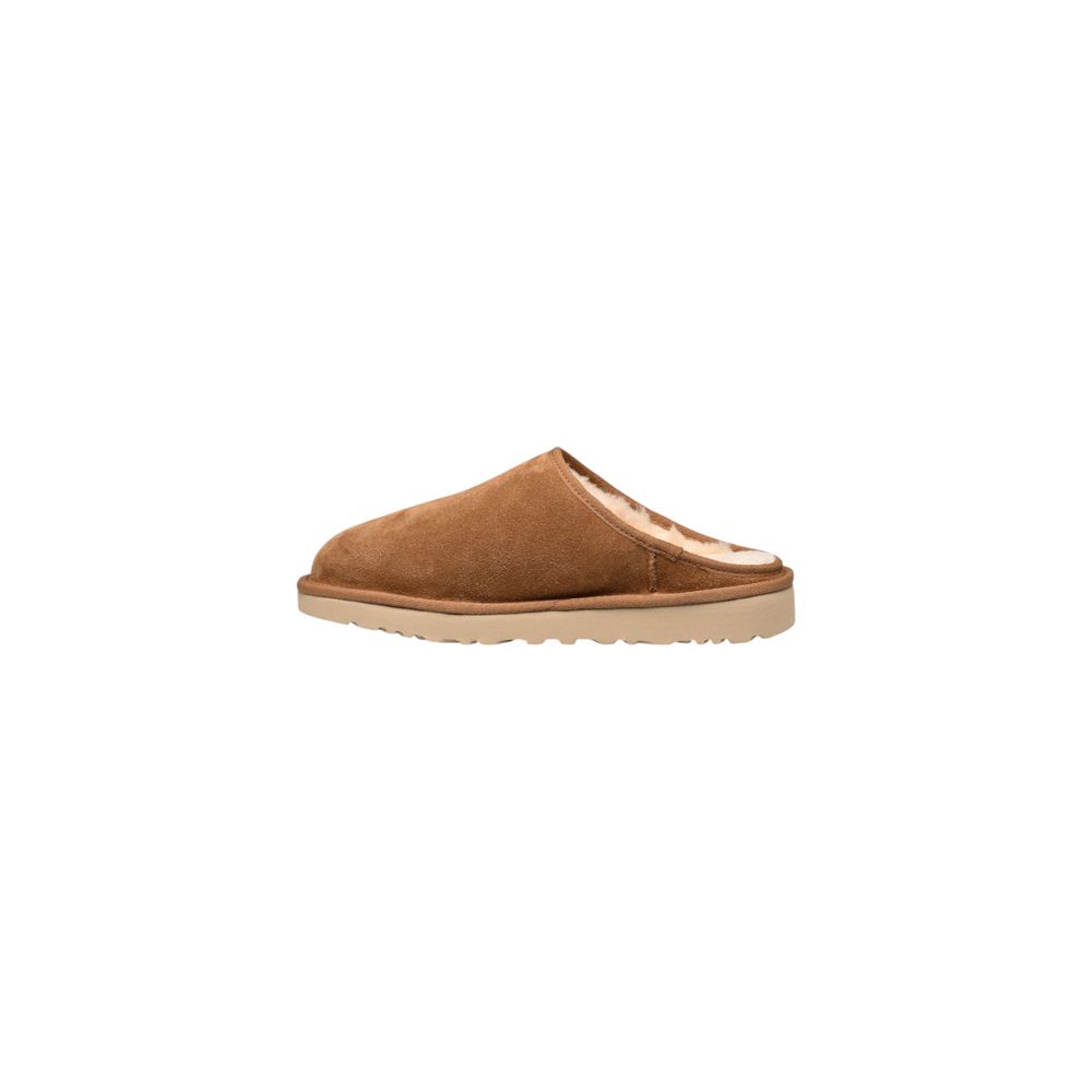UGG Beige Clogs aus Wildleder