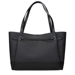 Michael Kors Zwarte Stoffen Schoudertas