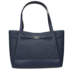 Michael Kors Blue Fabric Shoulder Bag