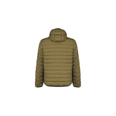 Suns Green Polyester Men's Quilted Jacket