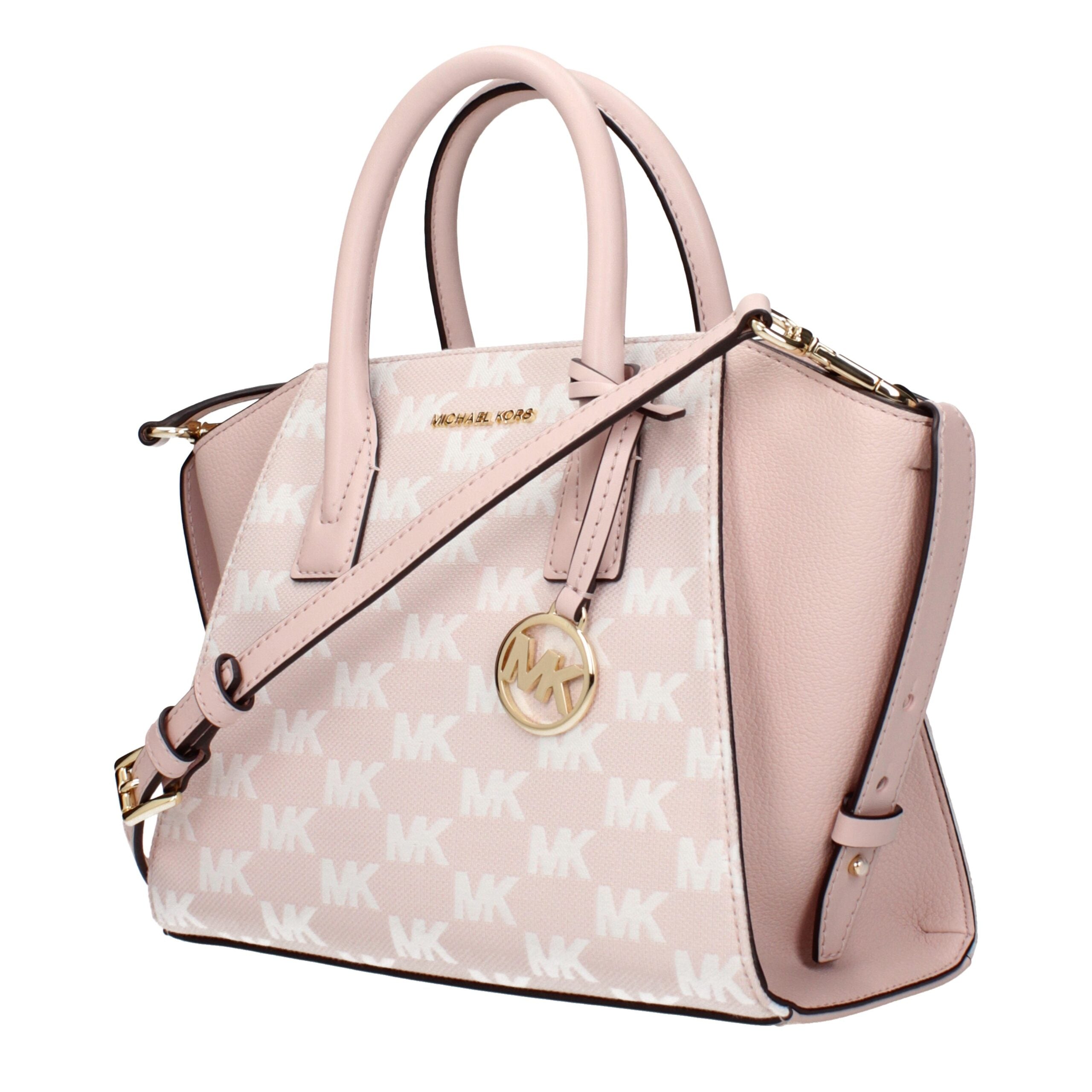 Michael Kors Handtasche aus rosafarbenem Stoff