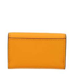 Michael Kors Geldbörse aus orangefarbenem Leder