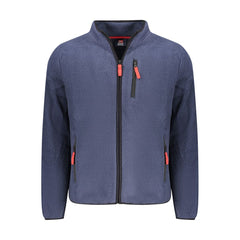 Norwegen 1963 Blaues Polyester Herren-Sweatshirt