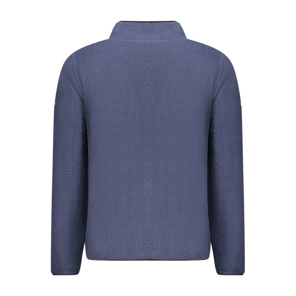 Norwegen 1963 Blaues Polyester Herren-Sweatshirt
