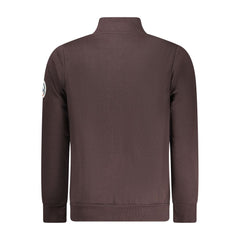 Noorwegen 1963 Marrone Katoenen Heren Sweatshirt