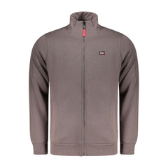 Noorwegen 1963 Marrone Katoenen Heren Sweatshirt