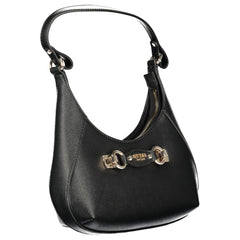 Guess Jeans Nero Polyurethaan Dames Handtas