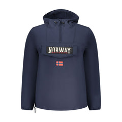 Noorwegen 1963 Blauw Polyester Herenjack