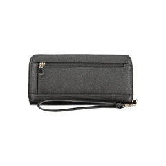 Guess Jeans Black Polyethylene Wallet