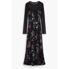 Desigual Black Polyester Women's Dress