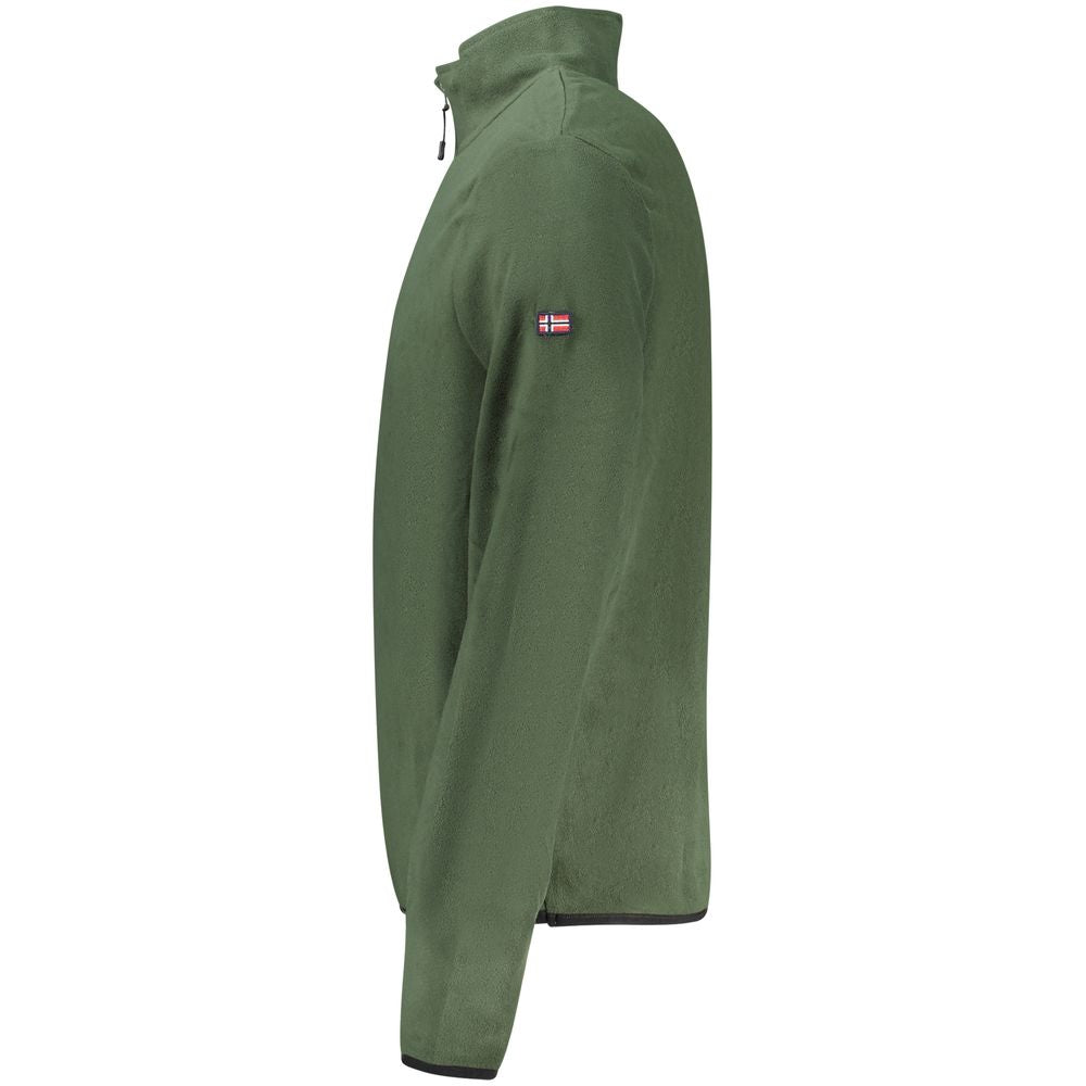 Norwegen 1963 Verde Polyester Herren-Sweatshirt