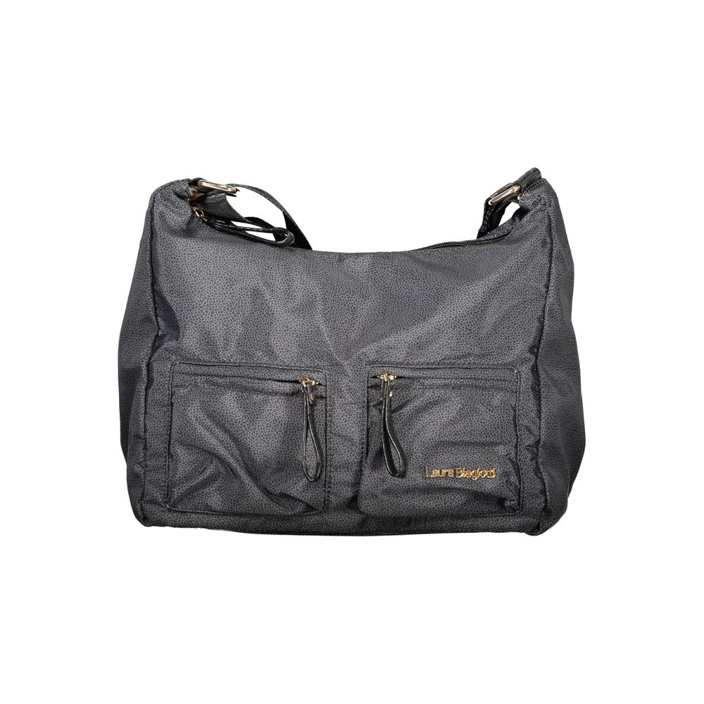 Laura Biagiotti Schwarze Polyester-Damenhandtasche