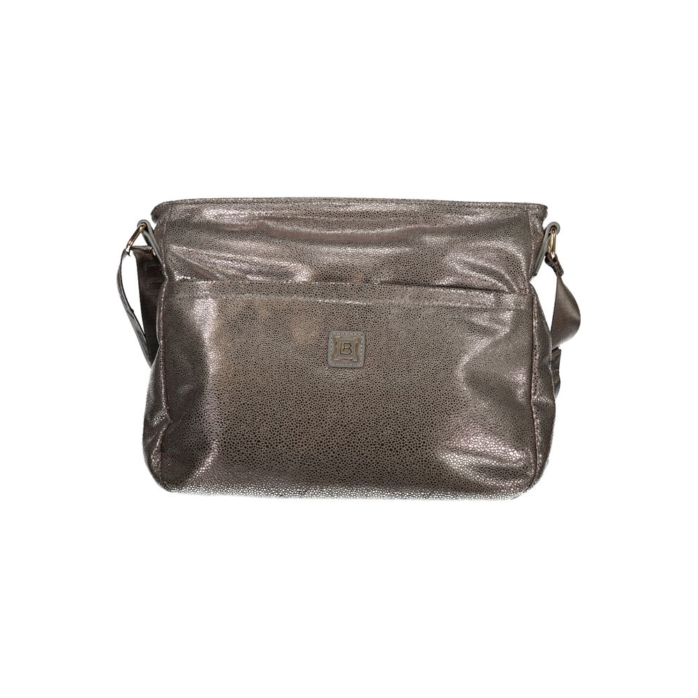 Laura Biagiotti Grigio Polyester Damen Handtasche