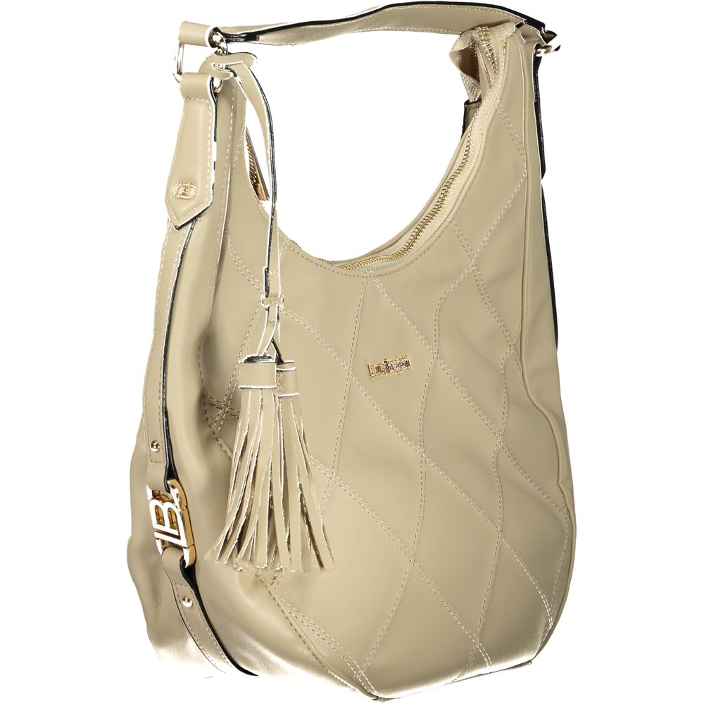 Laura Biagiotti Beige PVC Damenhandtasche