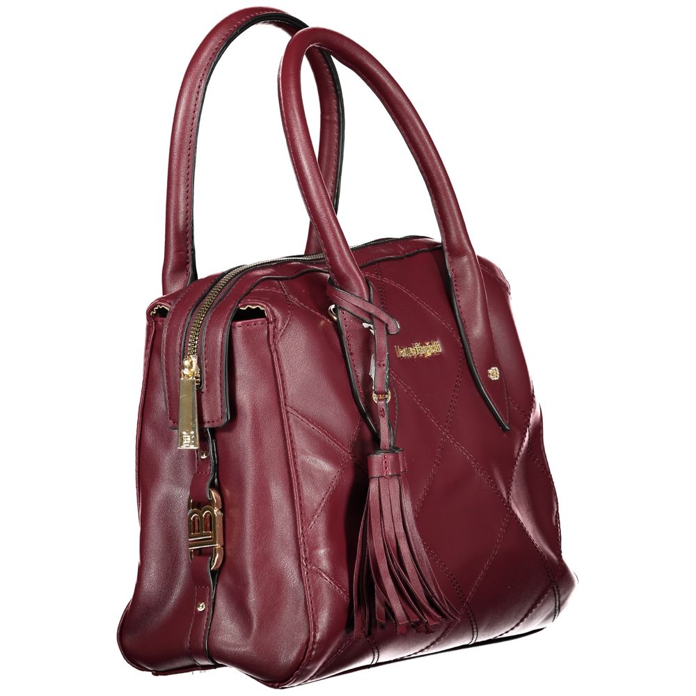 Laura Biagiotti Rosso PVC Damen Handtasche