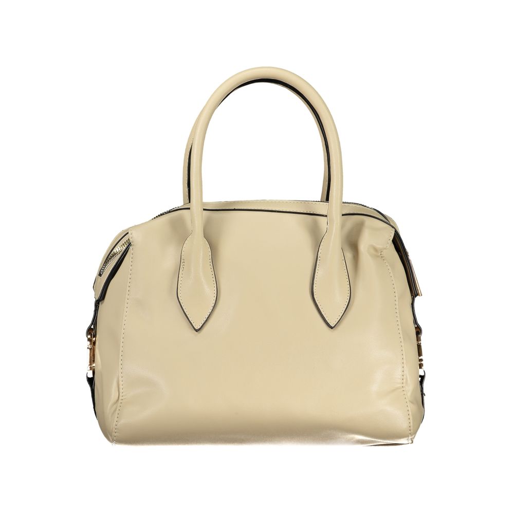 Laura Biagiotti Beige PVC Damen Handtasche