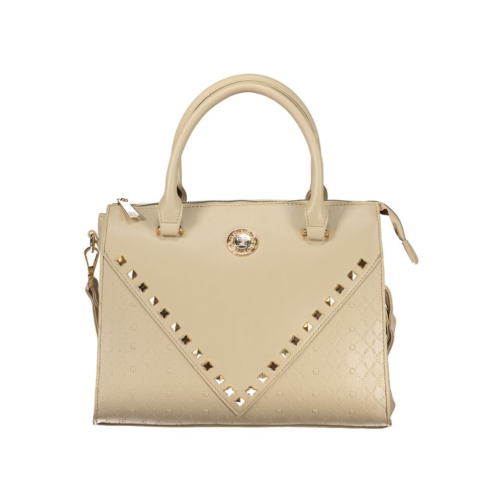 Laura Biagiotti Beige PVC Damen Handtasche