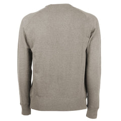 Emilio Romanelli Beige Cashmere Men Sweater