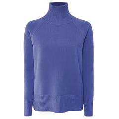 Emilio Romanelli Blue Cashmere Women Sweater