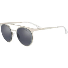 Emporio Armani Grijze Metalen Zonnebril