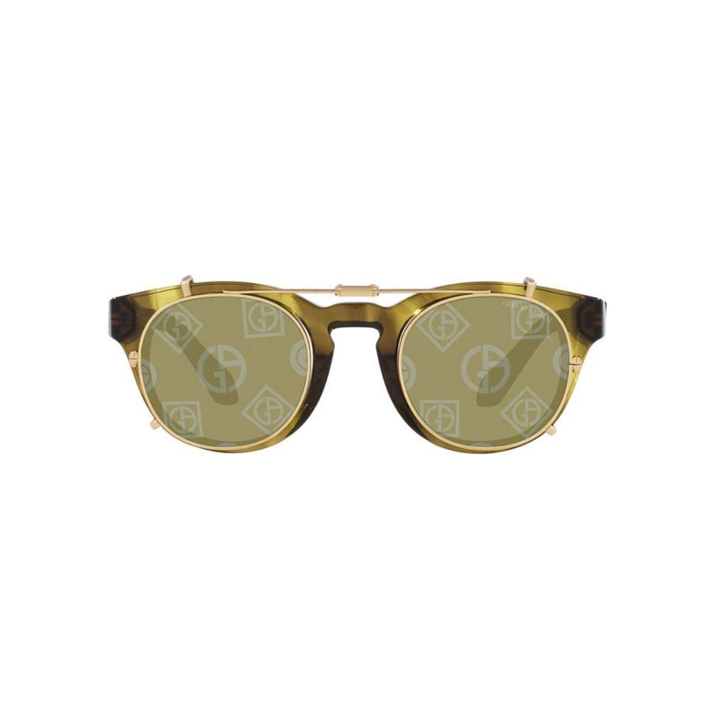 Giorgio Armani braune Azetat-Sonnenbrille