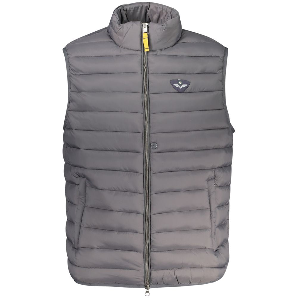 Armata Di Mare Graue Polyamid Herrenjacke