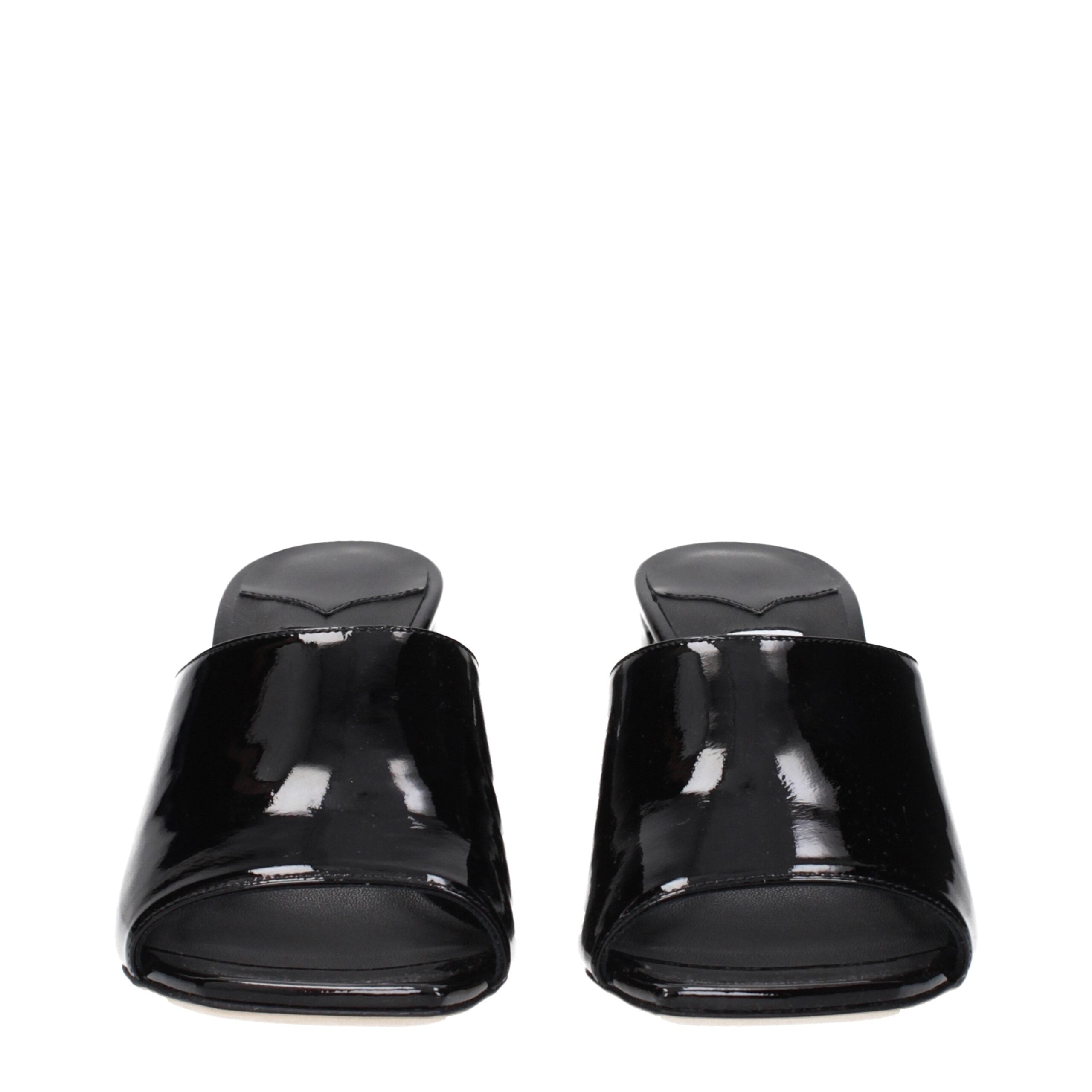 Jimmy Choo Schwarze Plateau-Sandalen aus Leder