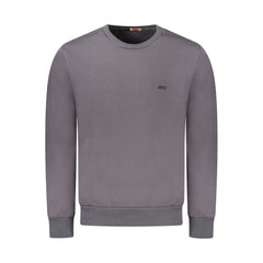 Rifle Gray Cotton Sweatshirt