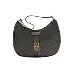 Laura Biagiotti Schwarze Polyester-Damenhandtasche