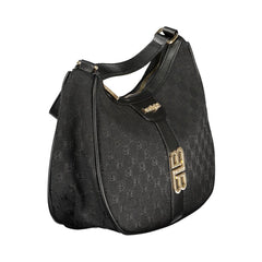 Laura Biagiotti Schwarze Polyester-Damenhandtasche