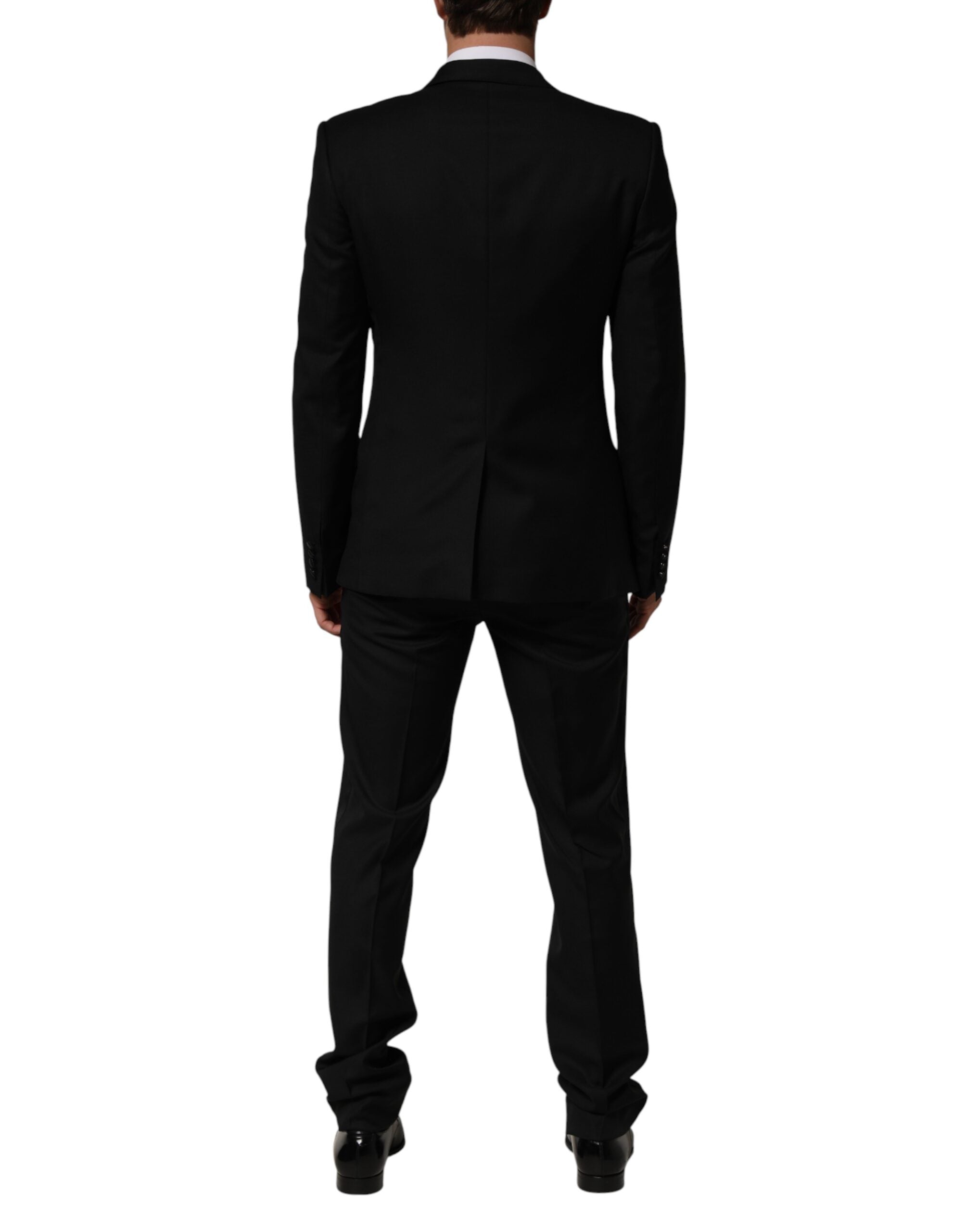 Dolce & Gabbana Zwart 2 Knopen Jas Formeel 2-Delig Pak