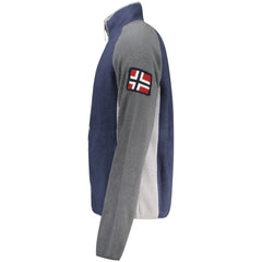 Noorwegen 1963 Blauw Polyester Heren Sweatshirt
