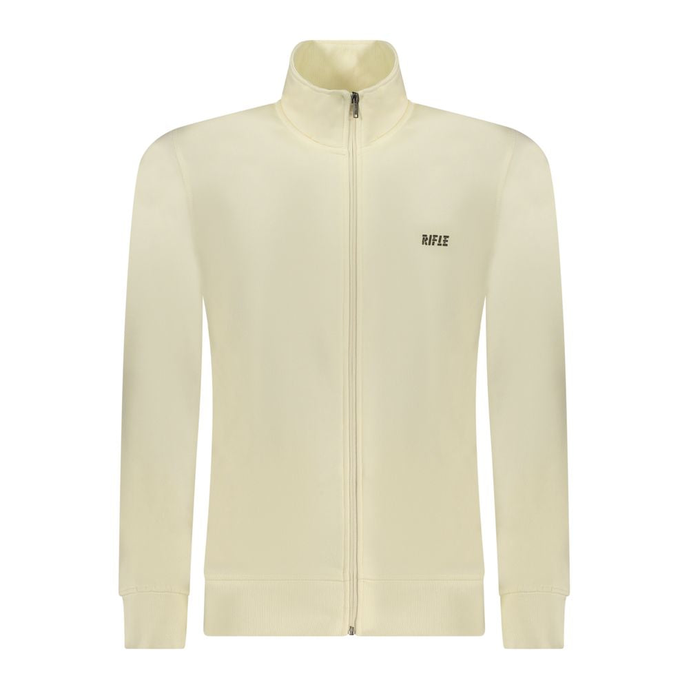 Rifle Bianco Baumwoll-Herren-Sweatshirt