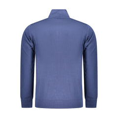 Rifle Blue Cotton Men Sweatshirt