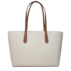 Michael Kors Beige Fabric Shoulder Bag