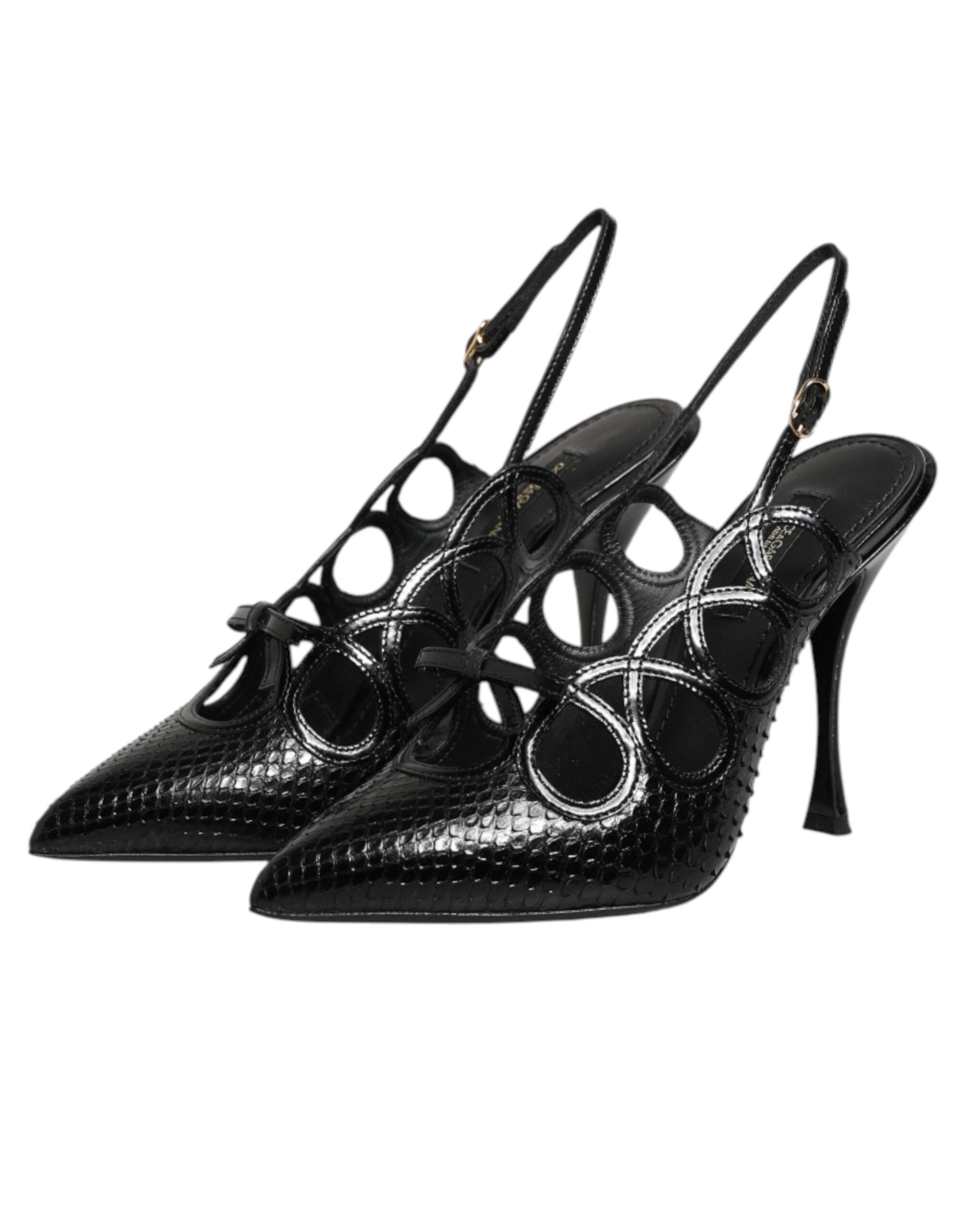 Dolce & Gabbana Slingback-Pumps aus Leder