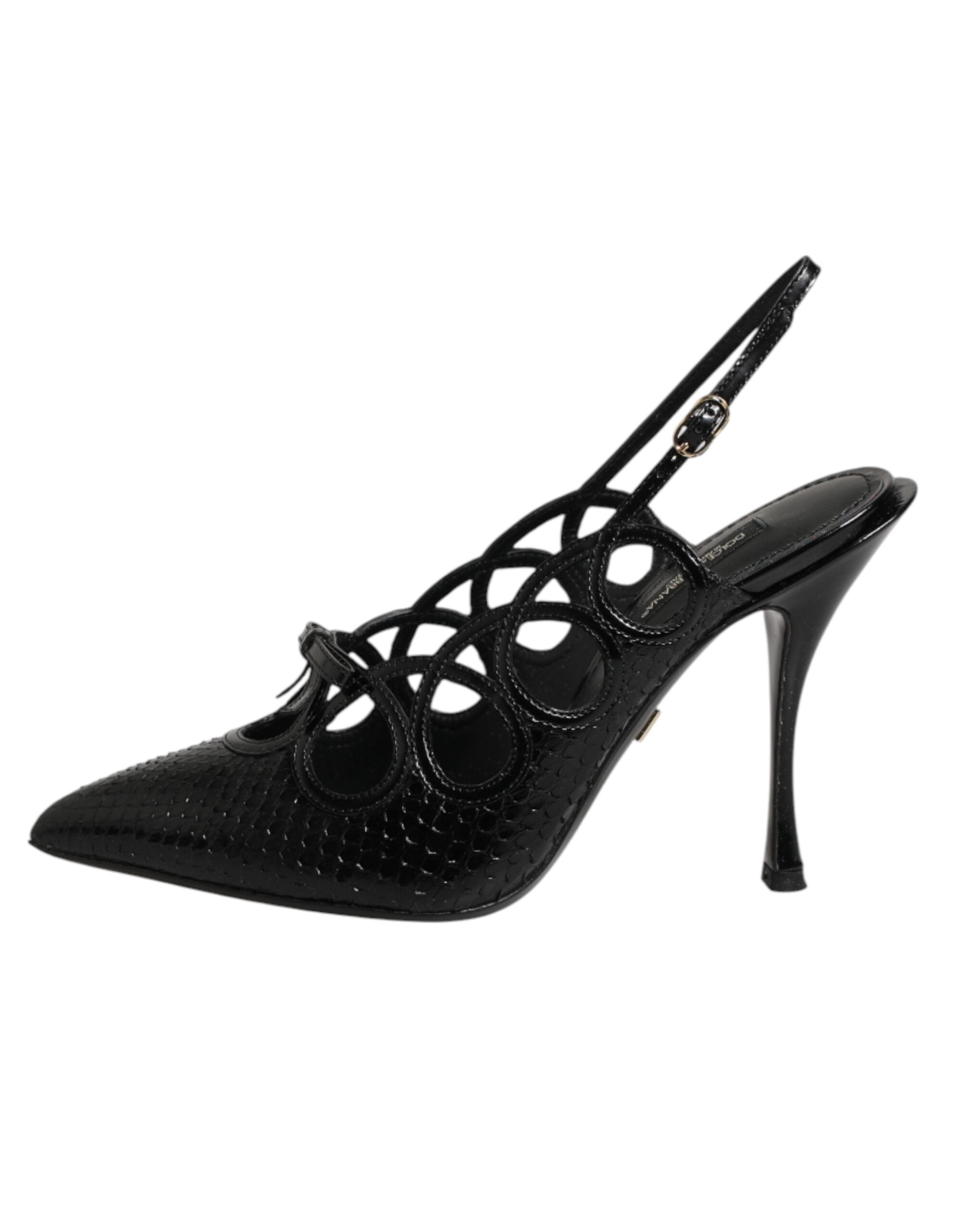 Dolce & Gabbana Slingback-Pumps aus Leder