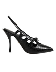 Dolce & Gabbana Slingback-Pumps aus Leder