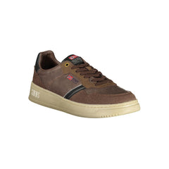 Noorwegen 1963 Marrone Polyurethaan Heren Sneaker
