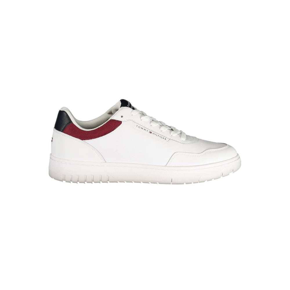 Tommy Hilfiger Bianco Polyurethan Herren-Sneaker