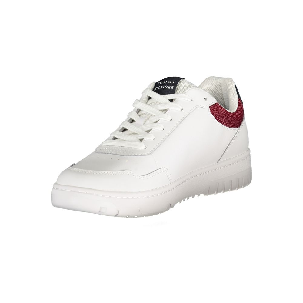 Tommy Hilfiger Bianco Polyurethan Herren-Sneaker