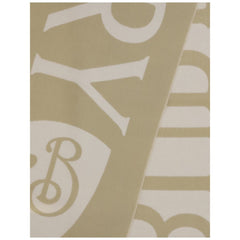 Burberry Schal aus beigefarbener Wolle