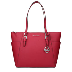 Michael Kors Rode Leren Schoudertas