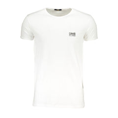 Cavalli Class White Cotton T-Shirt