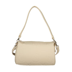 Mario Valentino Beige Polyethylene Handbag