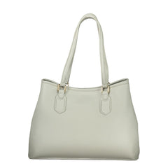 Mario Valentino Gray Polyethylene Handbag