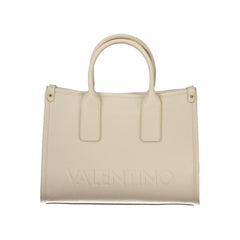 Mario Valentino Beige Polyethylene Handbag