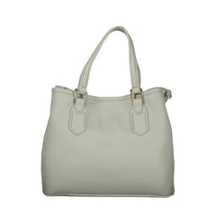 Mario Valentino Gray Polyethylene Handbag